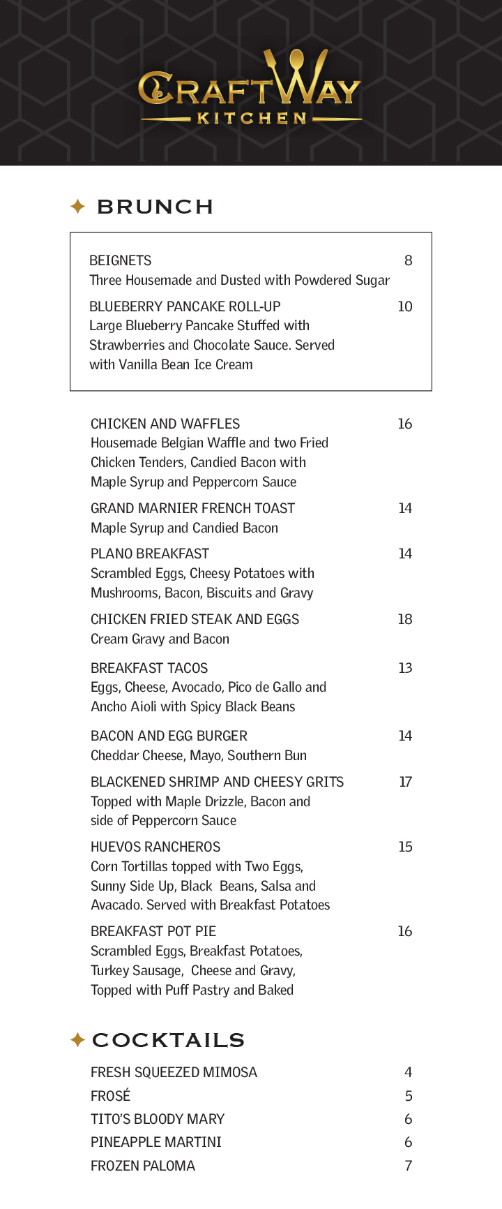 Brunch CraftWay Kitchen