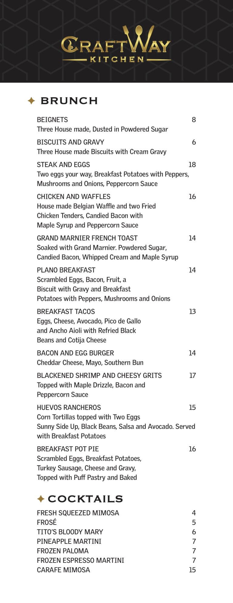 Brunch CraftWay Kitchen